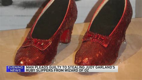 Man charged with stealing ‘Wizard of Oz’ slippers from Minnesota museum expected to plead guilty